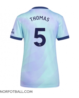 Billige Fotballdrakt Arsenal Thomas Partey #5 Replika Tredjedrakt Dame 2024-25 Kortermet
